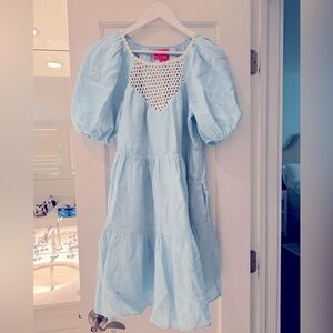 Lilly Pulitzer Worn Once Dress Linen Blend Size 6 (2023)